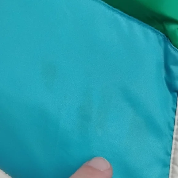 *RARE* 90s Y2K Vintage Old Navy Striped Chevron/Floral Reversible Puffer Vest - Picture 5 of 16